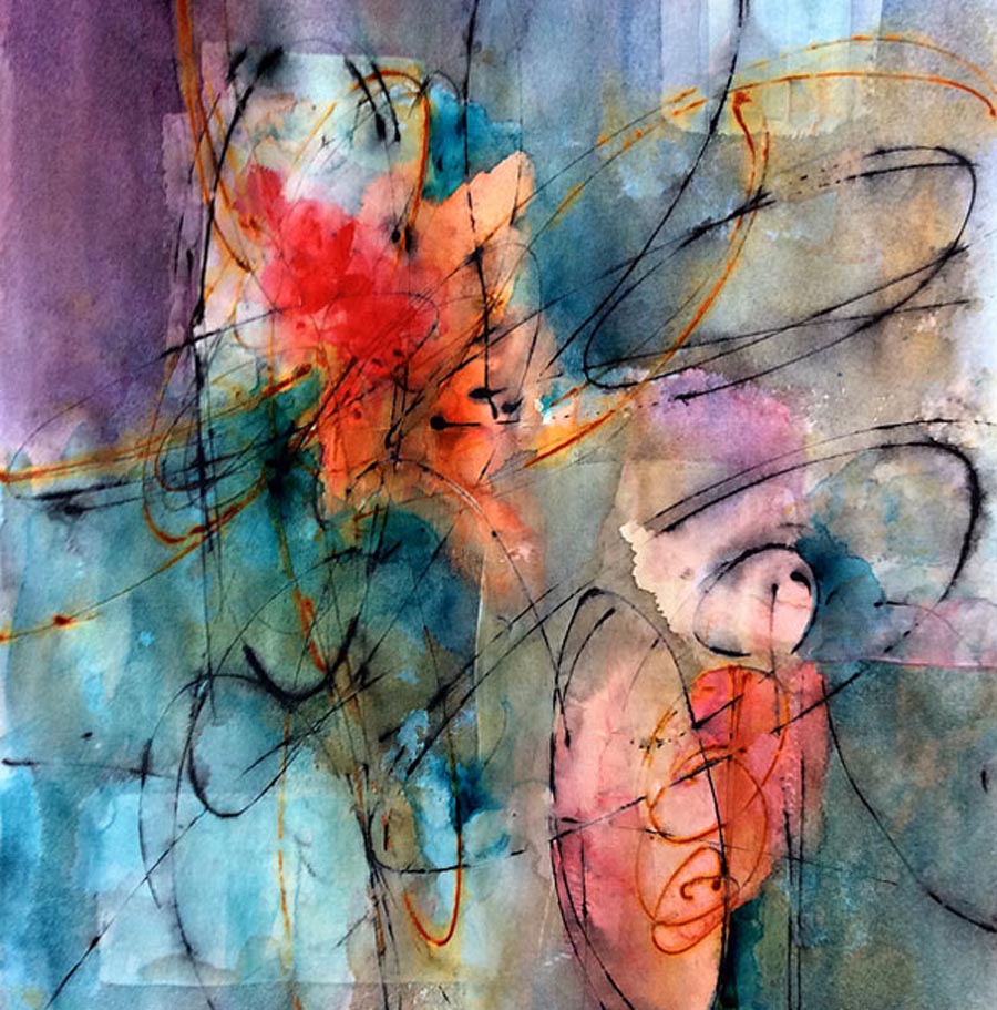 Jo Toye painting